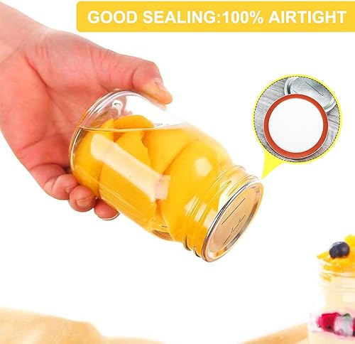 Miniatura 10 de 30 tapas para tarros de conserva, tapas anchas de boca regular para frascos de bola, Kerr y otras marcas de tapas de conservas de boca ancha a