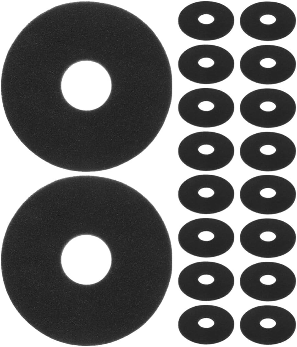 24pcs Black Margarita Glass Rimmer Replacement Sponge Set Xmas