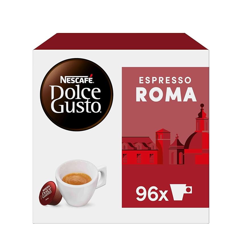 Immagine del prodotto NESCAFÉ DOLCE GUSTO Espresso Roma Caffè, 6 Confezioni da 16 capsule (96 capsule)