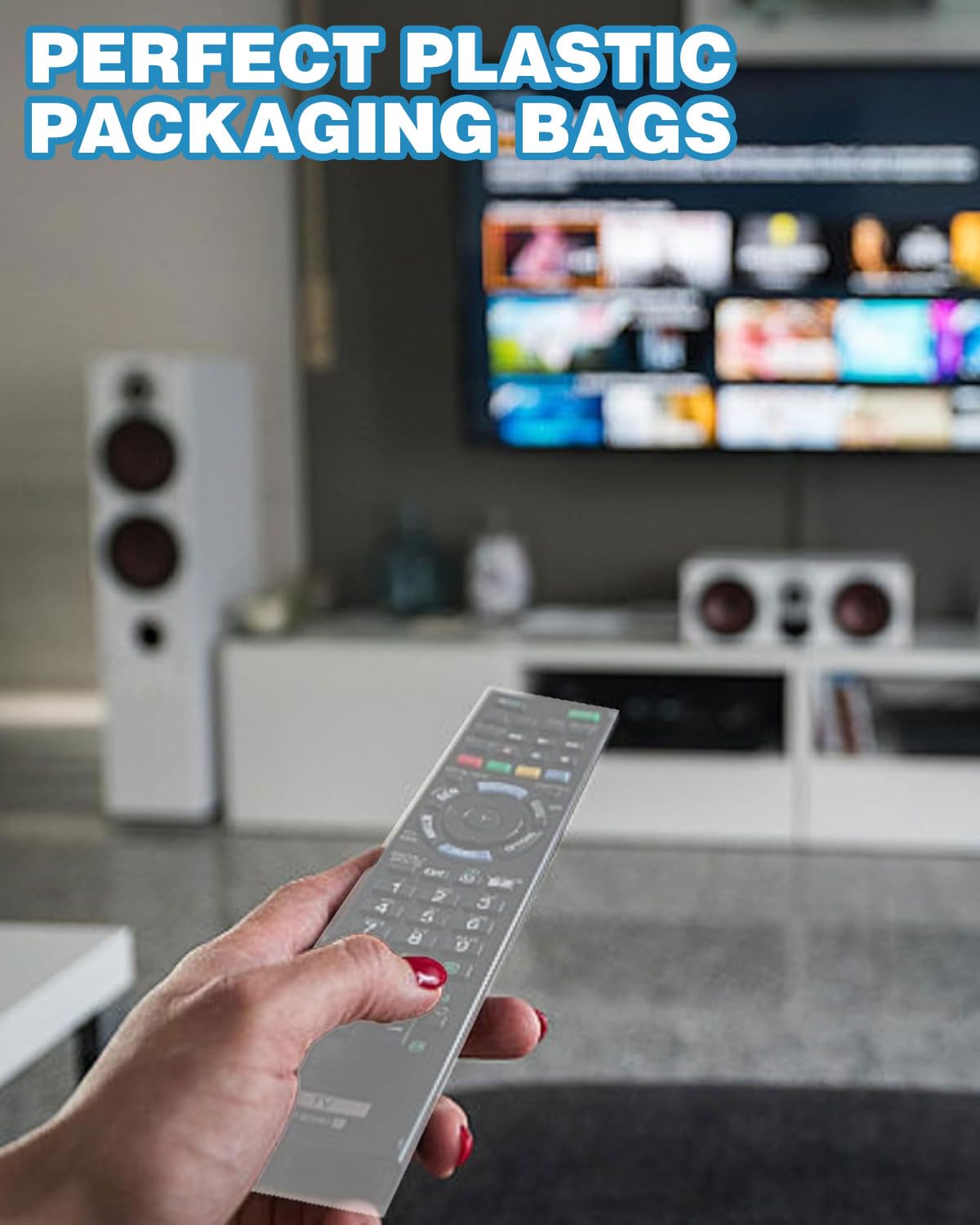 100Pcs Housses Protection pour Télécommande, Protégez Vos Télécommandes Contre La Poussière, S'adapte à la plupart des télécommandes - Idéal pour une utilisation domestique et
