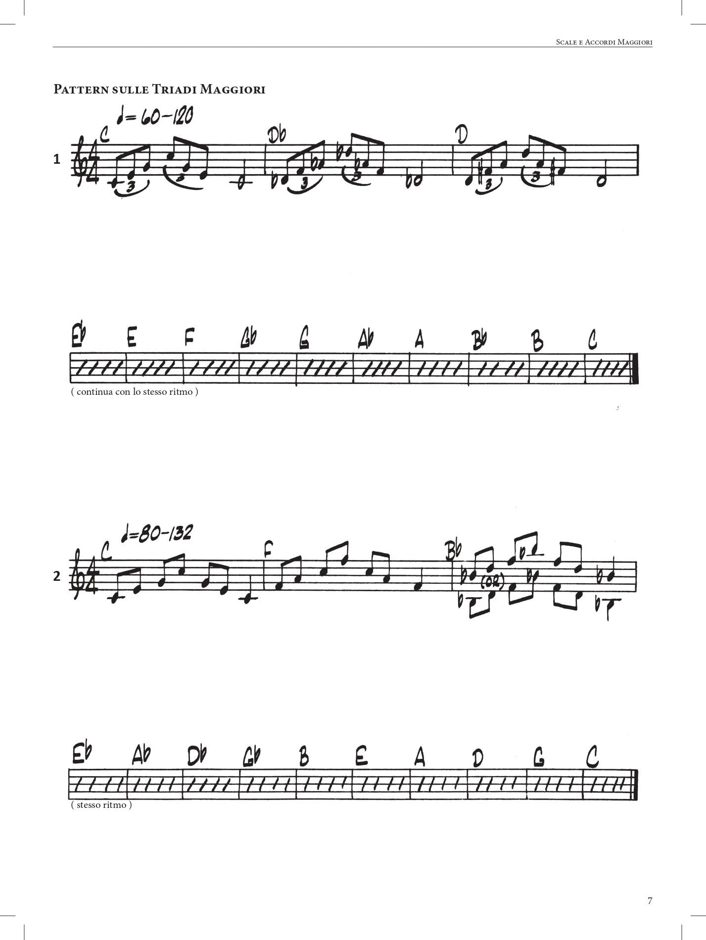 Patterns for jazz. Per strumenti in chiave di violino