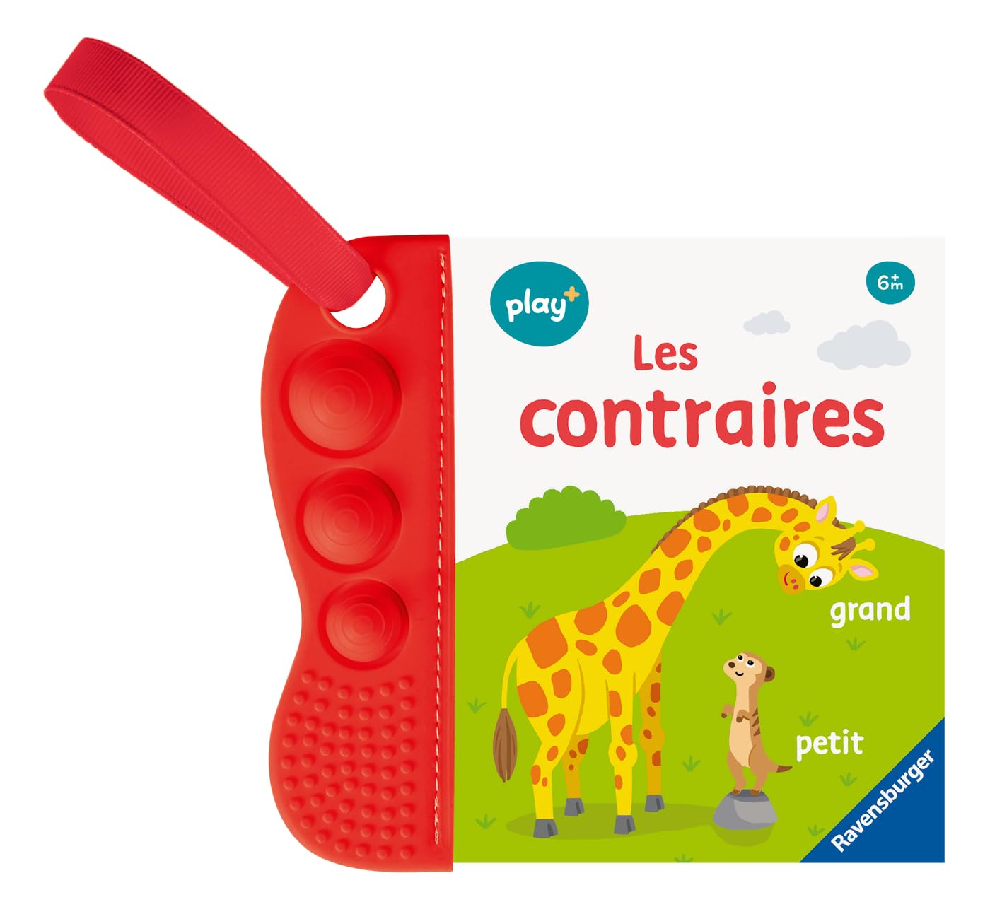 Les contraires - flip & pop: Mon premier livre de dentition