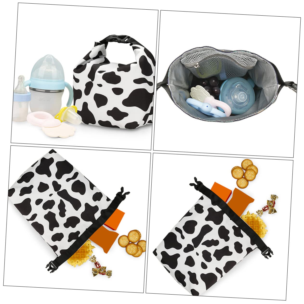 BESTonZON 5pezzi Portatile Per Bottiglie Latte Isolato Per Alimentazione e Facile Per Uscite Compatibile Bottiglie Standard