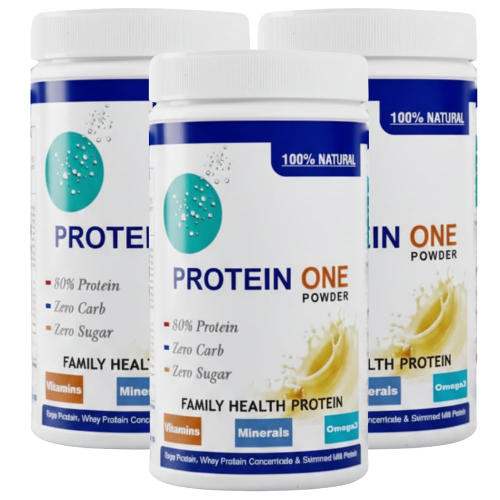 Protein One – Daily Protein Nutrition Supplement with Vitamins, Minerals & Herbs | Protein Powder for Men & Women | Easy to Mix & Digest - 3 Pc-image-30