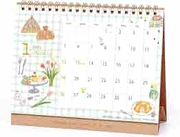 Amazon.co.jp: 2025年 いわぶちさちこ(卓上) カレンダー No.090