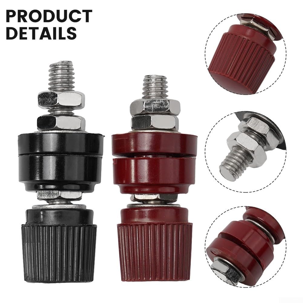 WNI 4/0 AWG 4/0 Gauge 6 Metri Red Battery Welding Puro Rame Cavo Ultra Flessibile 5 Pezzi Di 5/16" E 5 Connettori Terminali In Rame Da 3/8" 3 Piedi Tubi Termorestringenti - Foto 3