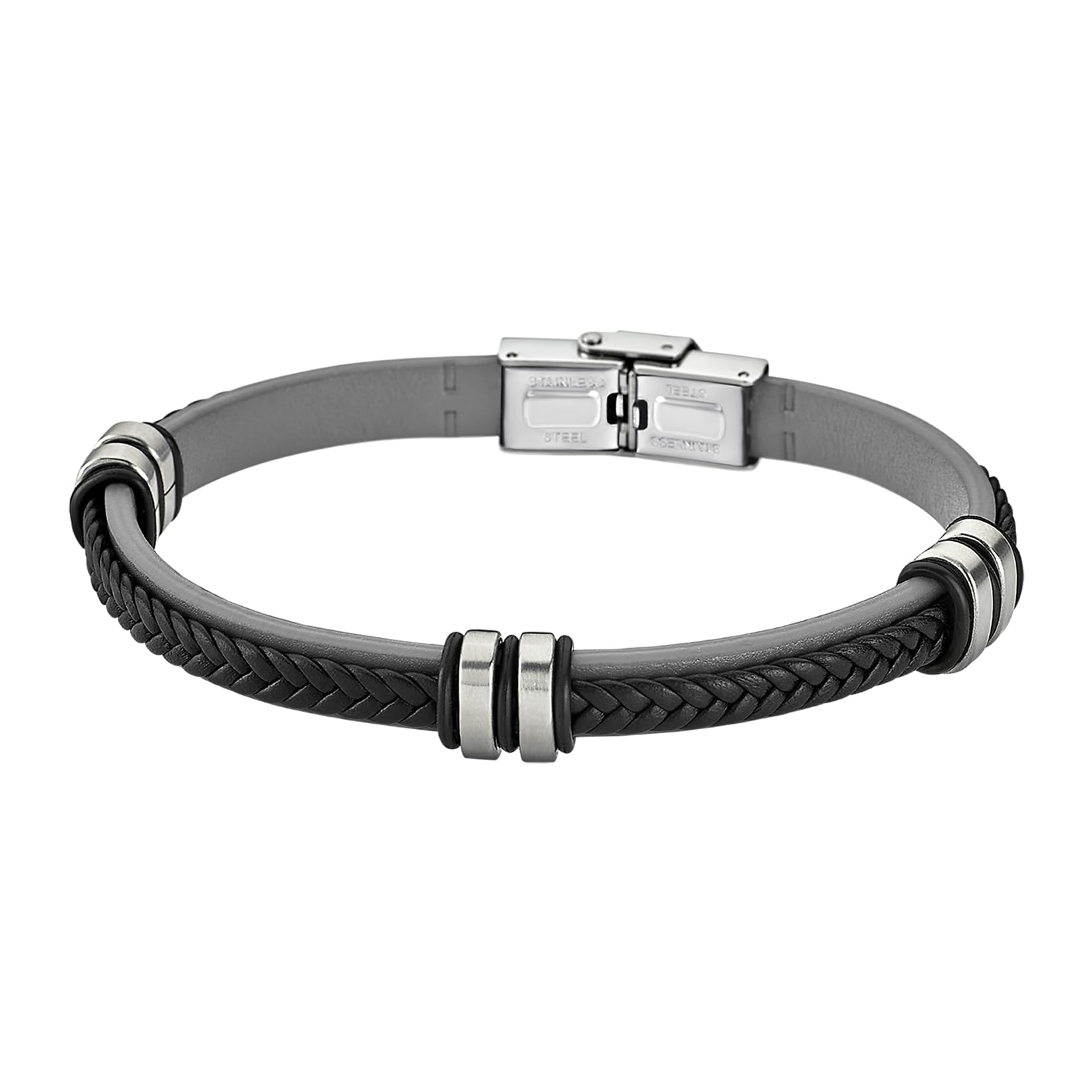 LOTUS STYLE Bracelet LS1829-2/4 Urban Woman Acier inoxydable 230.00 mm Homme