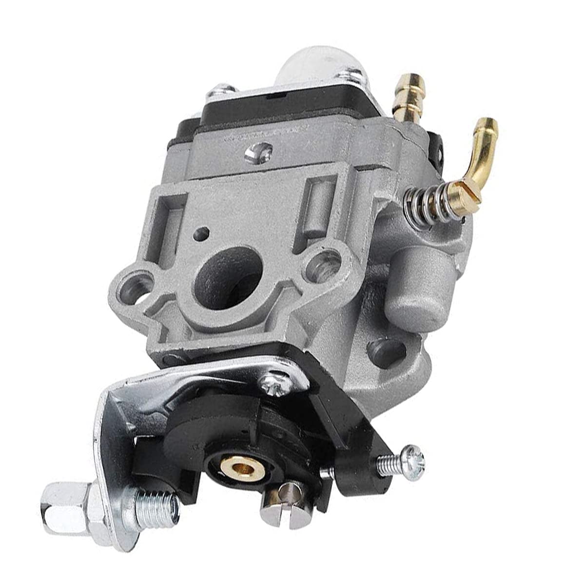 ZAMDOE 11mm remplacement de carburateur pour haie 2 temps débroussailleuse tronçonneuse 22cc 26cc 32cc 34cc 36cc moteurs, avec joint de conduite de carburant