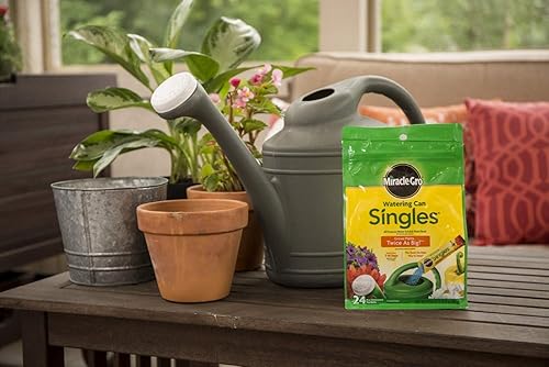 Miniatura 6 de Miracle-Gro - Regadera individual para alimento vegetal soluble para plantas incluye 24 paquetes premedidos