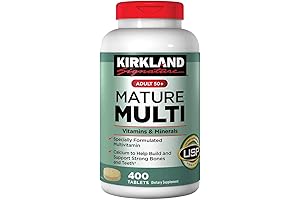 Kirkland Signature Senior Multivitamins - Complete Multivitamin for Adults Over 50