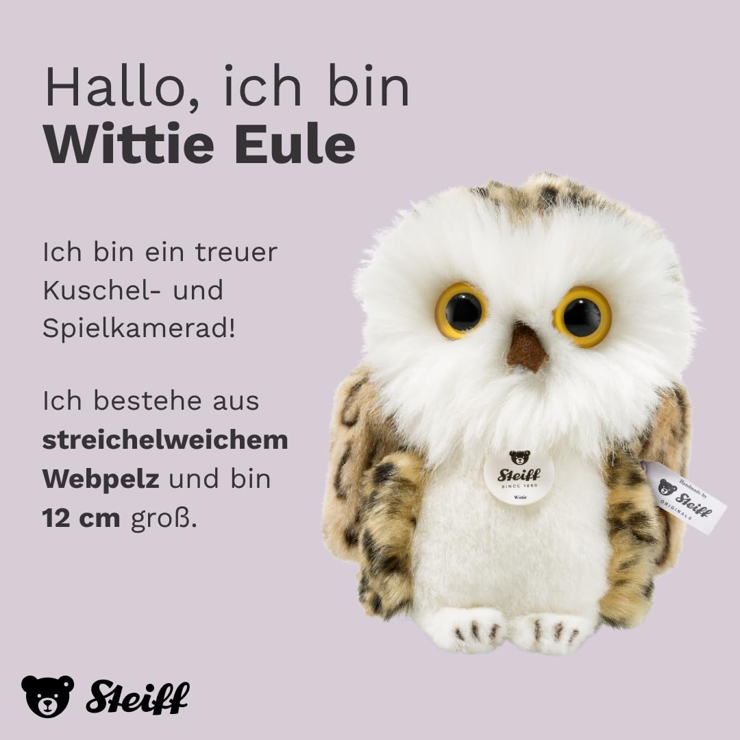 Amazon.co.jp: シュタイフ(steiff) ふくろうのウィッティー 12cm