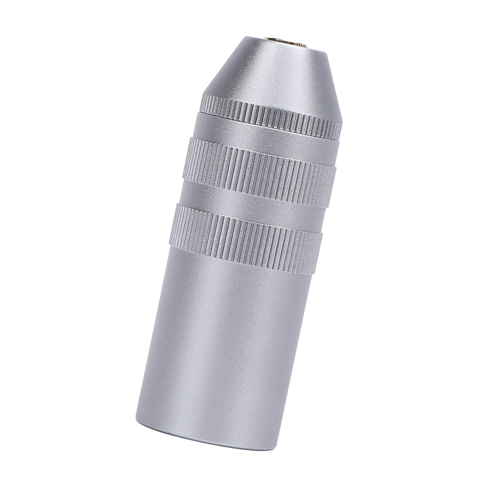 Annadue Mikrofon-Mixer-Adapter, Kompakter 4-poliger XLR-Stecker auf 3,5-mm-Klinkenstecker, Vergoldete Anschlüsse