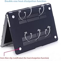 Vista 6 de IVY Wood Series Set Folio Estuche rígido para MacBook Pro (16 pulgadas con modelos M1/M2: A2485/A2780) con cubierta de teclado - A