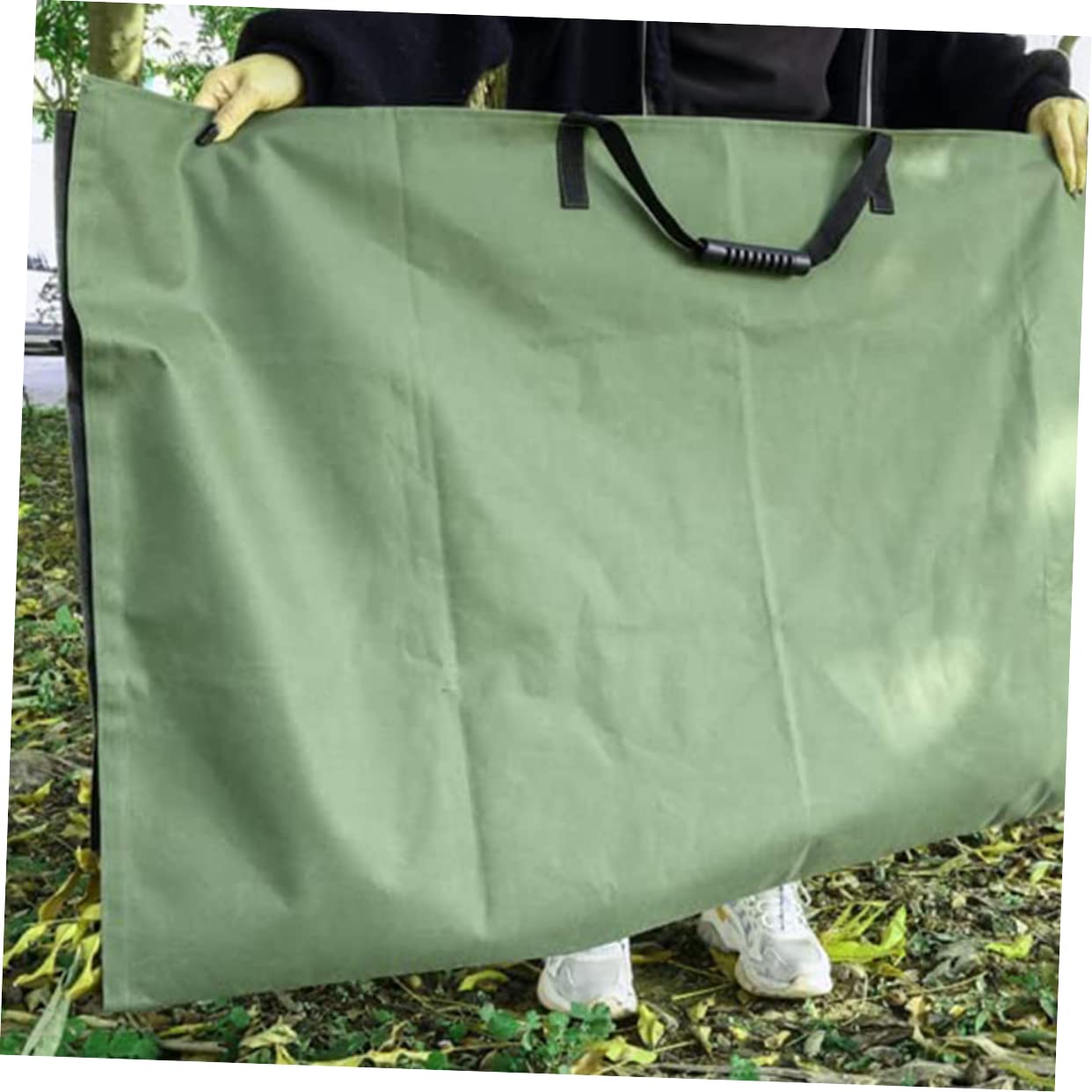 Kisangel Bolsa Para Guardar De Jardín Grande Plegable De Material Para Jardinería Recolector De Caídas Contenedor Portátil De Desechos De Jardín