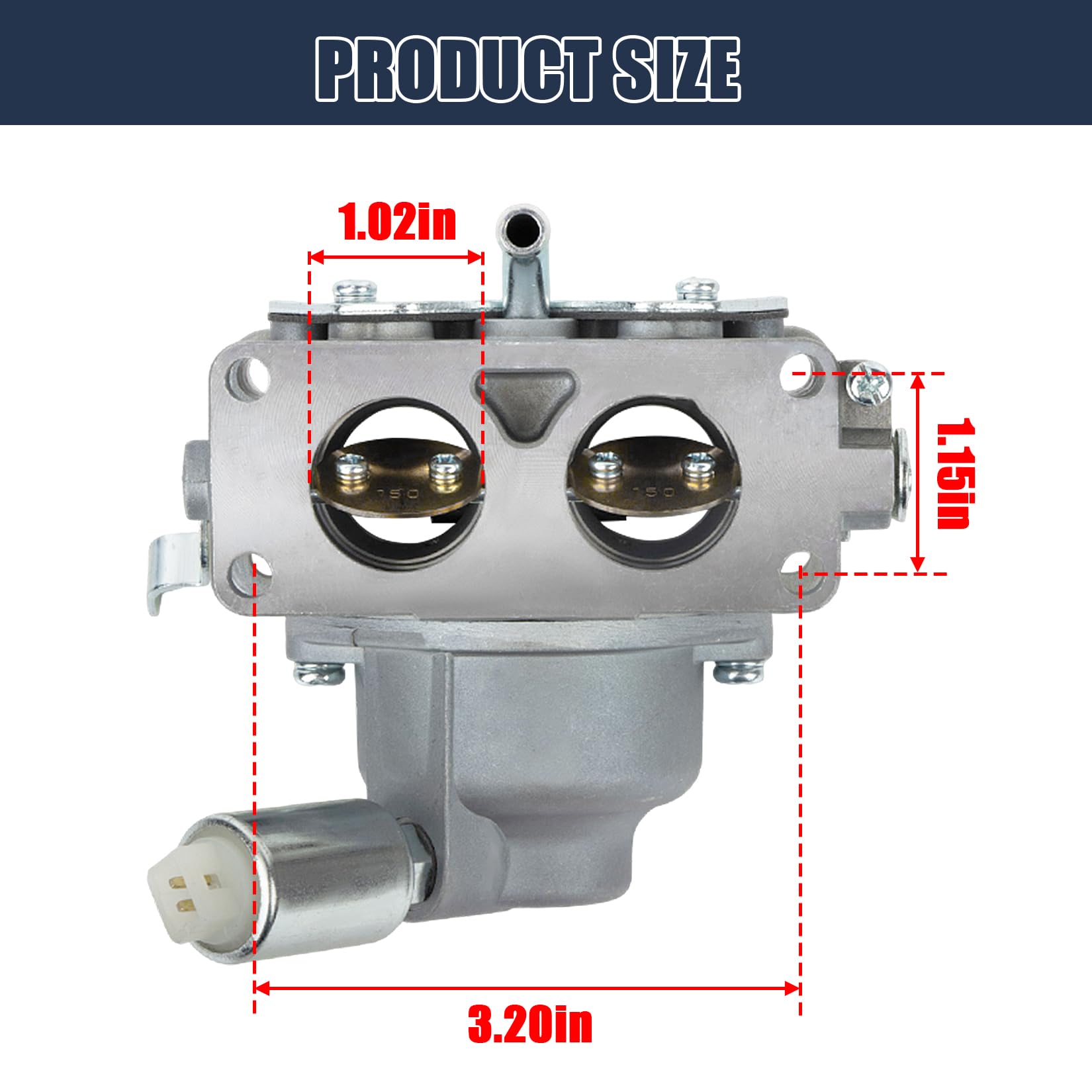 Vergaser MIA11461 Für Briggs & Stratton 795967 – Passend Für John Deere Rasentraktoren D125, D140, LA135, X130R Uvm.