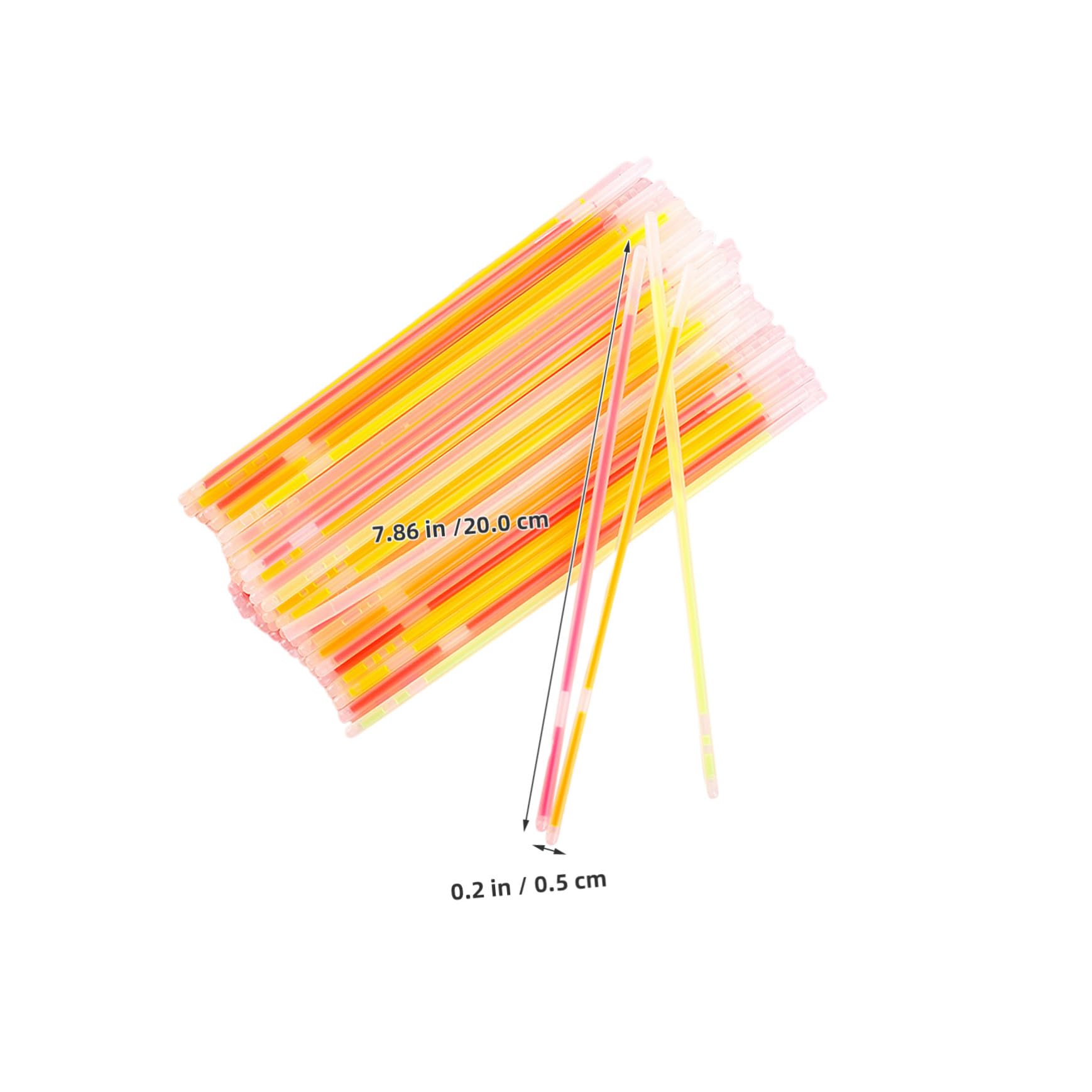 Braccialetti Luminosi Festa 150 Pezzi in Plastica per Bambini e Adulti