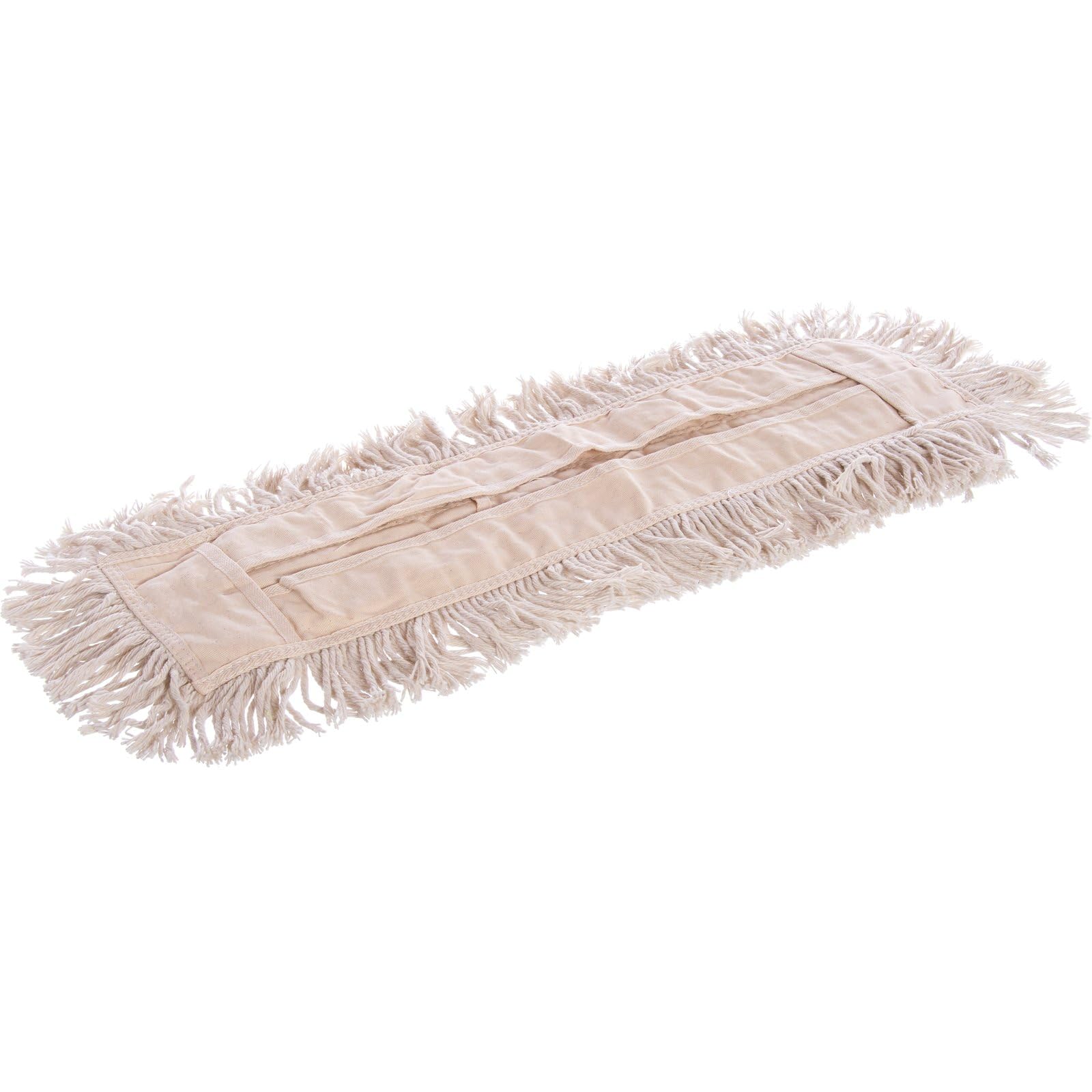 Carlisle 364732400 Flo-Pac para atar algodón polvo Mop, 24" x 5", pack de 12, 12