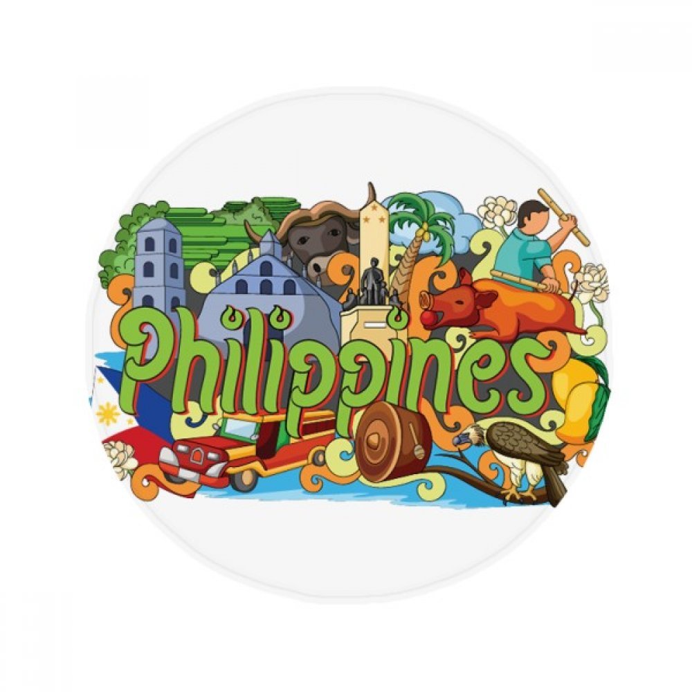 Pet mat anti-dérapant Camiguen Philippine 60x60cm tapis de bain cuisine et entrée