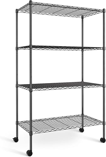 Miniatura 15 de Simple Deluxe - Estantería de almacenamiento resistente de 5 niveles, capacidad de carga de 1250 libras, 29.92" de ancho x 13.98" de profundidad x