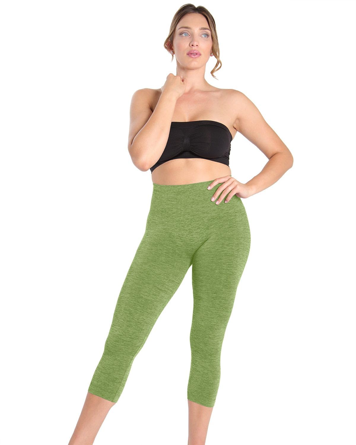SlimMe High Waisted Shapewear Leggings, Tummy Control Compression