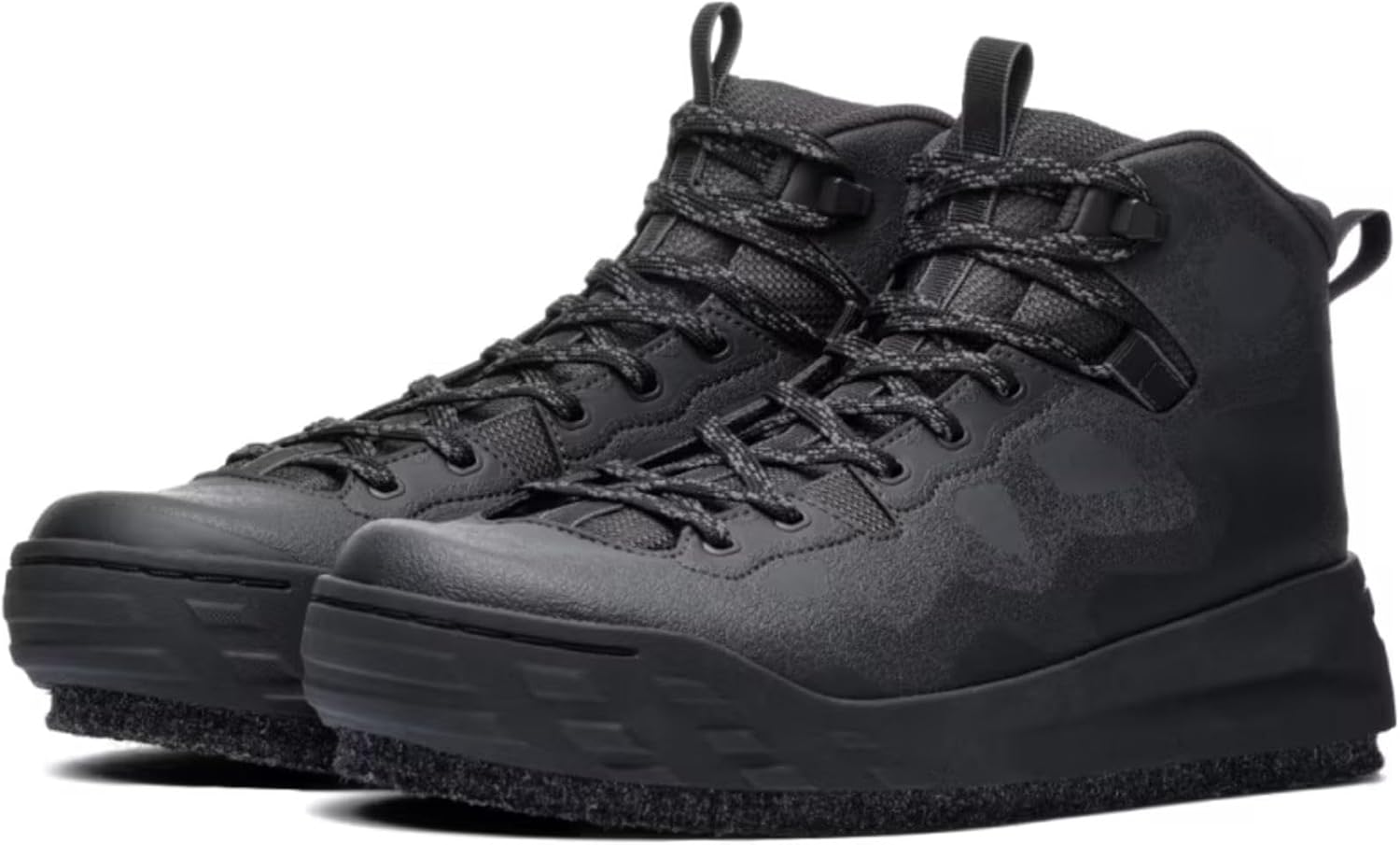 シマノ(SHIMANO) ジオロックゲームシューズ カットラバーピンフェルト FS-273Y ブラック 27.0