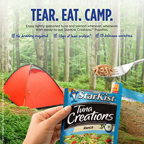 Starkist Tuna Creations, Variety Pack, 4 - 2.6 Oz Pouch (Total 10.4 Oz) (Packaging May Vary) #TOP7