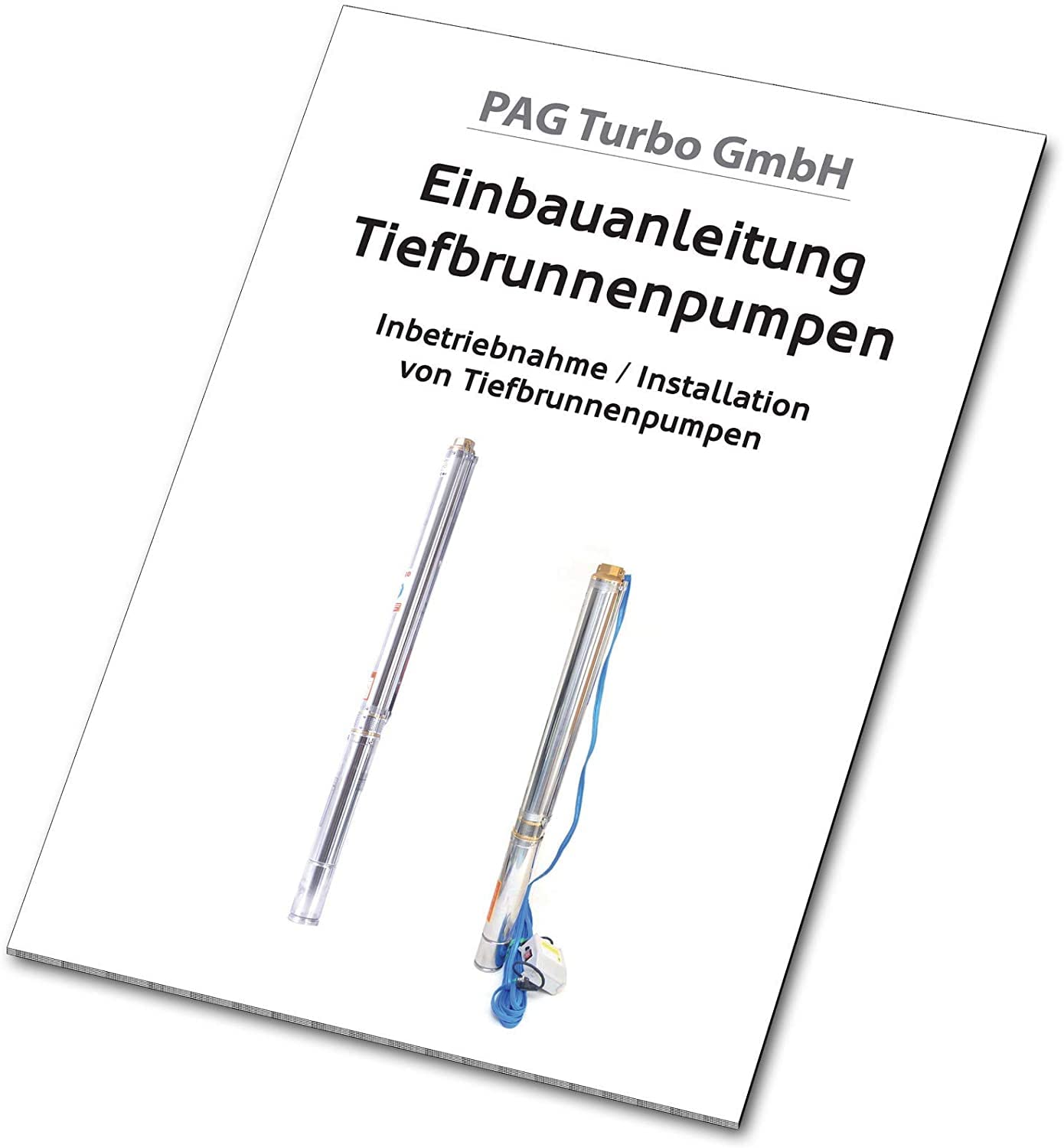 Hochwertige 3" TI15 Tiefbrunnenpumpe 2700l/h 6,1bar Sandverträglich bis 5%