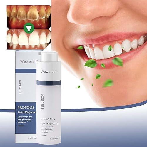 Miniatura 3 de Propolis Bee Venom - Gel oral dental de veneno de abeja, gel dental para rebrote de dientes, pasta de dientes blanqueadora natural, gel blanqueador