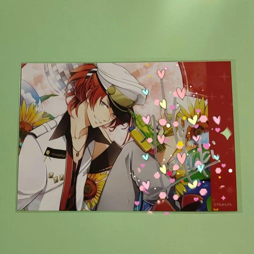 ツキウタ。ブロマイド　恋忘れ草　 直筆 桃崎ひな ツキウタ 10周年記念祝祭 アニバーサリーブロマイド 直筆