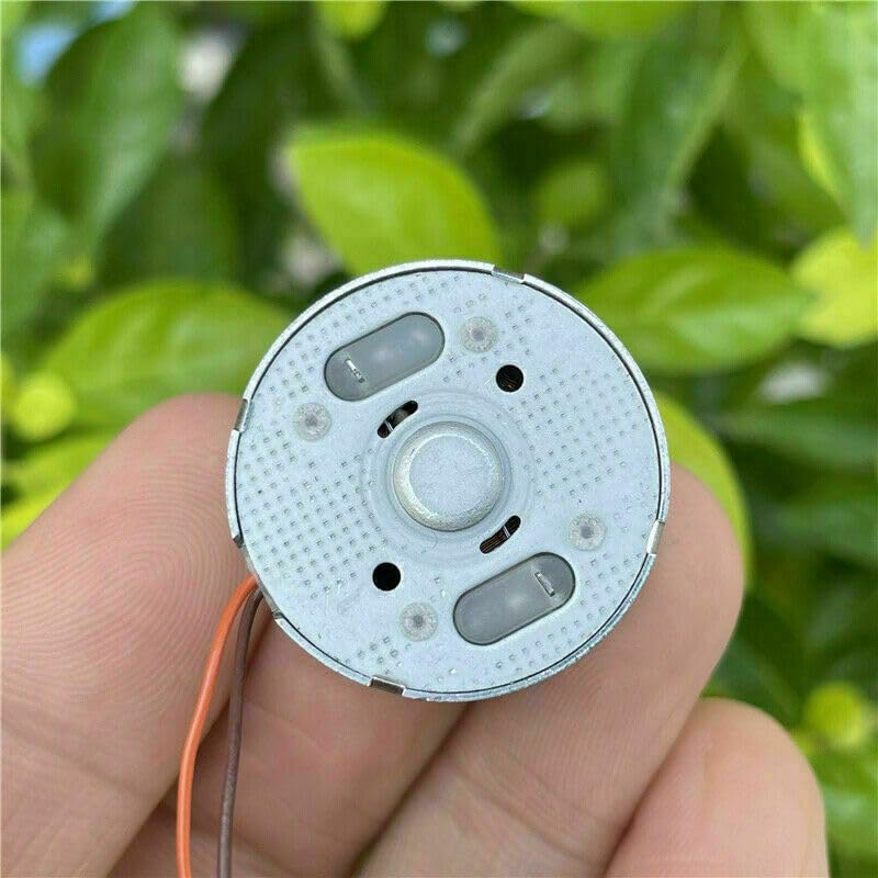 POWTAXBJGD JQ24-35I350F Electronic Starter DC 1.5V-6V 7600RPM Mute 24mm Round Spindle Solar Power Electronic Starter