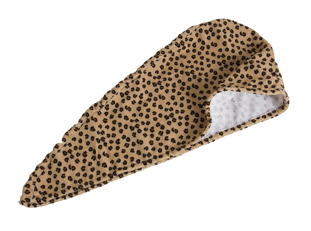 Evriholder Animal Print Twirl Towel, Microfiber Hair Towel, Patterns May Vary