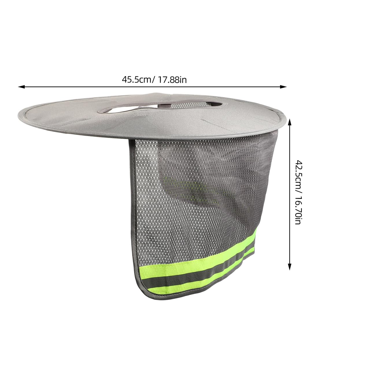 Mobestech Visière réfléchissante pour chapeau d'été casque accessoires pour hommes Chapeaux d'été pour hommes Casque Ombre Chapeau dur Parasol Chapeau dur Ombre