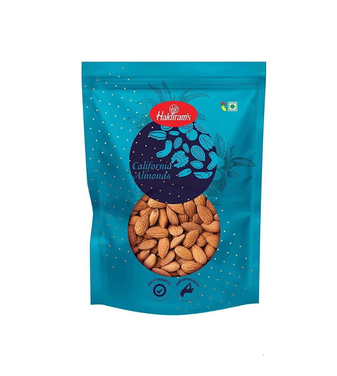 Haldirams California Almonds 450g | Badam Giri | Dietary Fibre | Rich In Protein And Increase Stamina | Real Nuts | Whole Natural Badam Dry Fruits | Boost Immunity | Raw American Almonds (B0CV52LQ74) Amazon Price History, Amazon Price Tracker