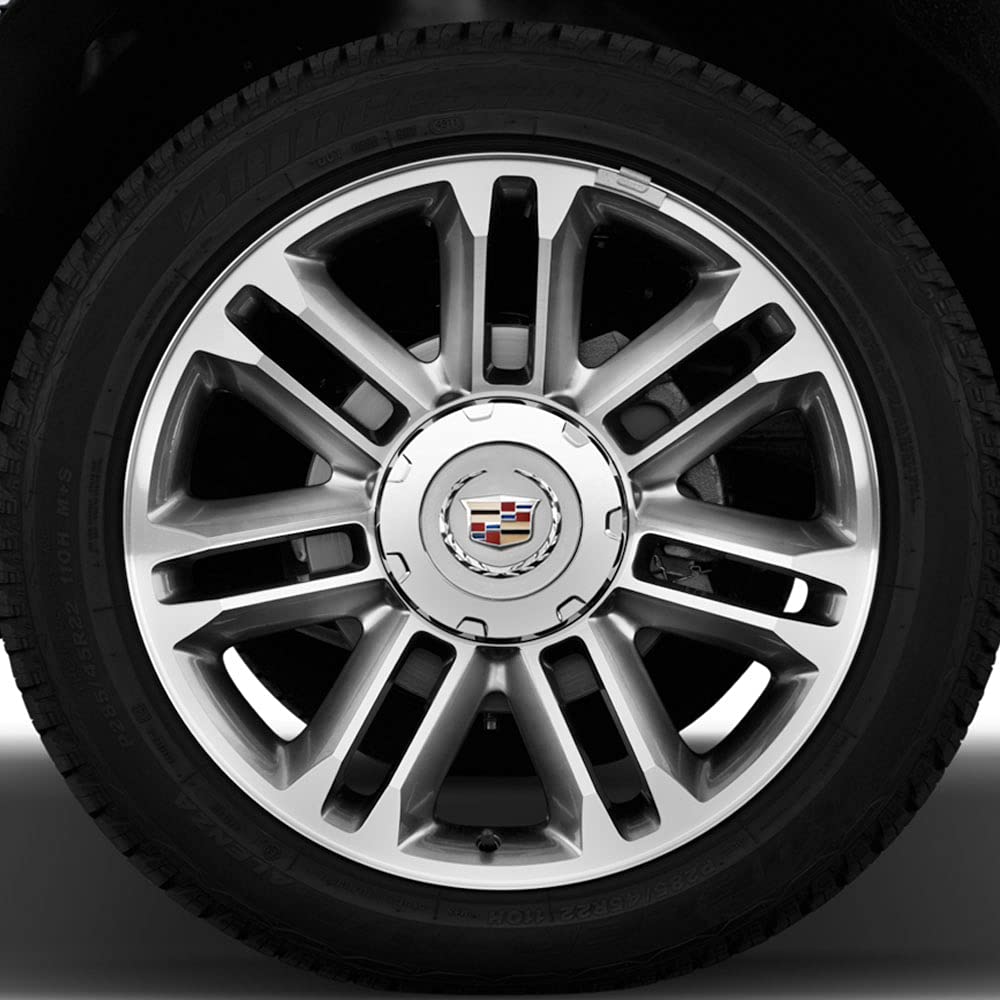 Wheel Center Caps For Cadillac XTS 1PC 2007-2014 COLOR CREST CADILLAC ...