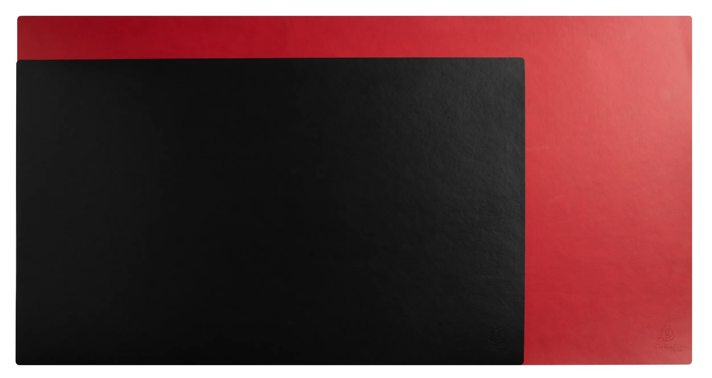 Exacompta - Ref. 29120E – Karton mit 16 weichen Schreibtischunterlagen Home Office – aus zweifarbigem Polyurethan – weich und strapazierfähig, schützt den Schreibtisch, Mauspad – 35 x 60 cm