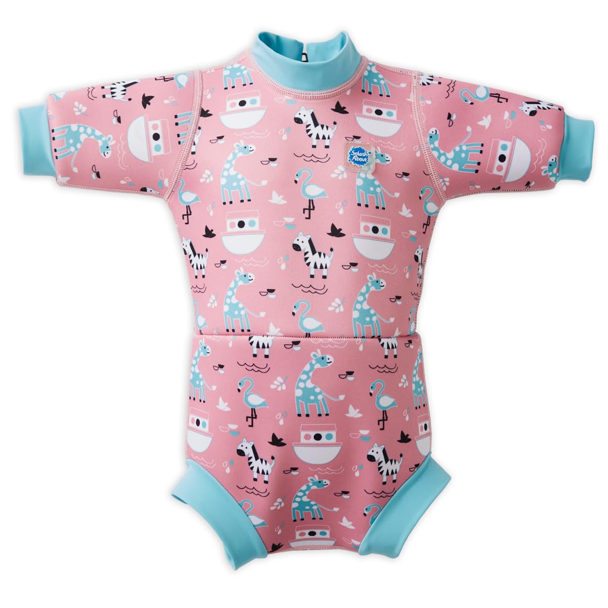 Splash About Unisex Swimsuit - Baby Pink - 6-12 m