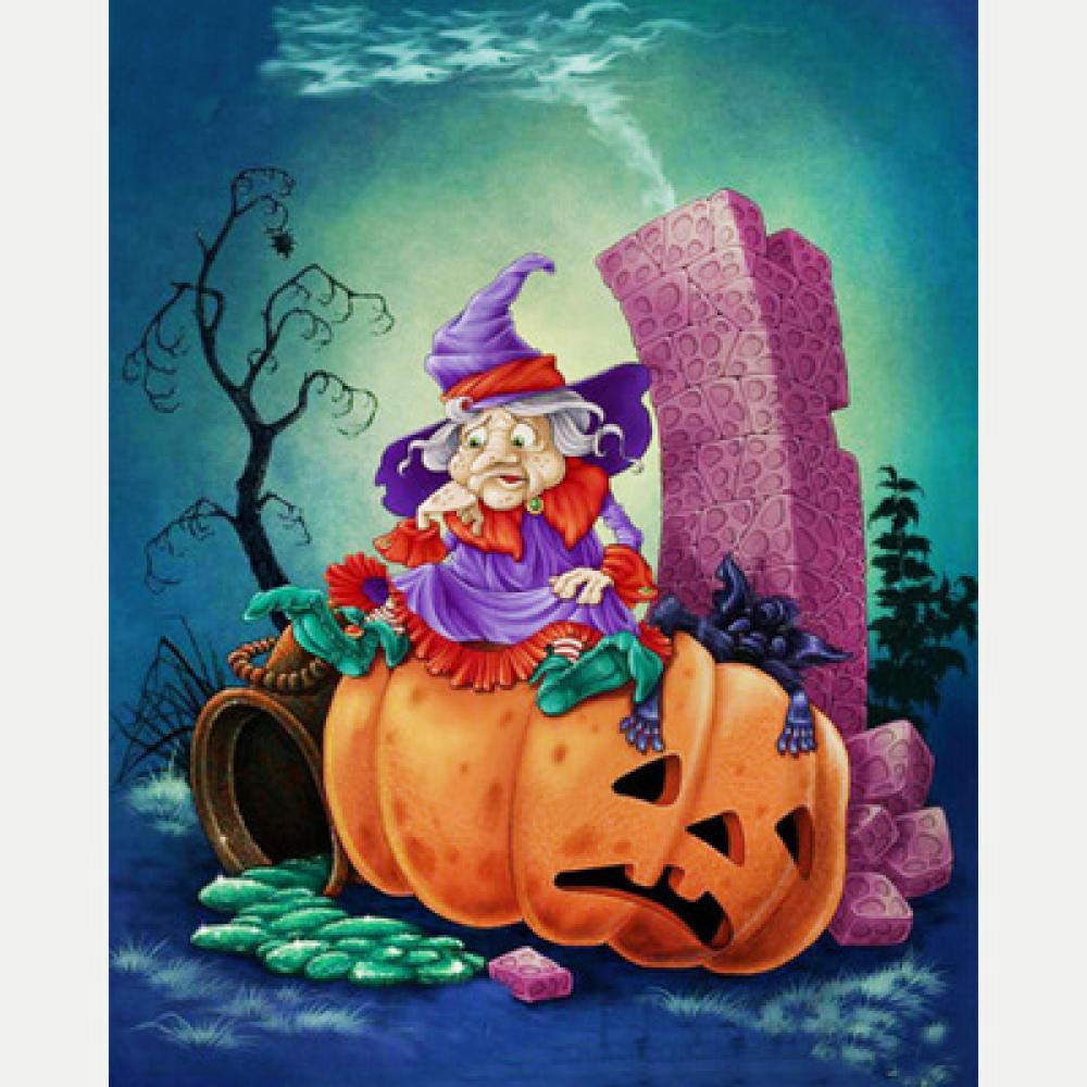 Peinture diamant Halloween pour vaincre l'ennui et décorer votre intérieur