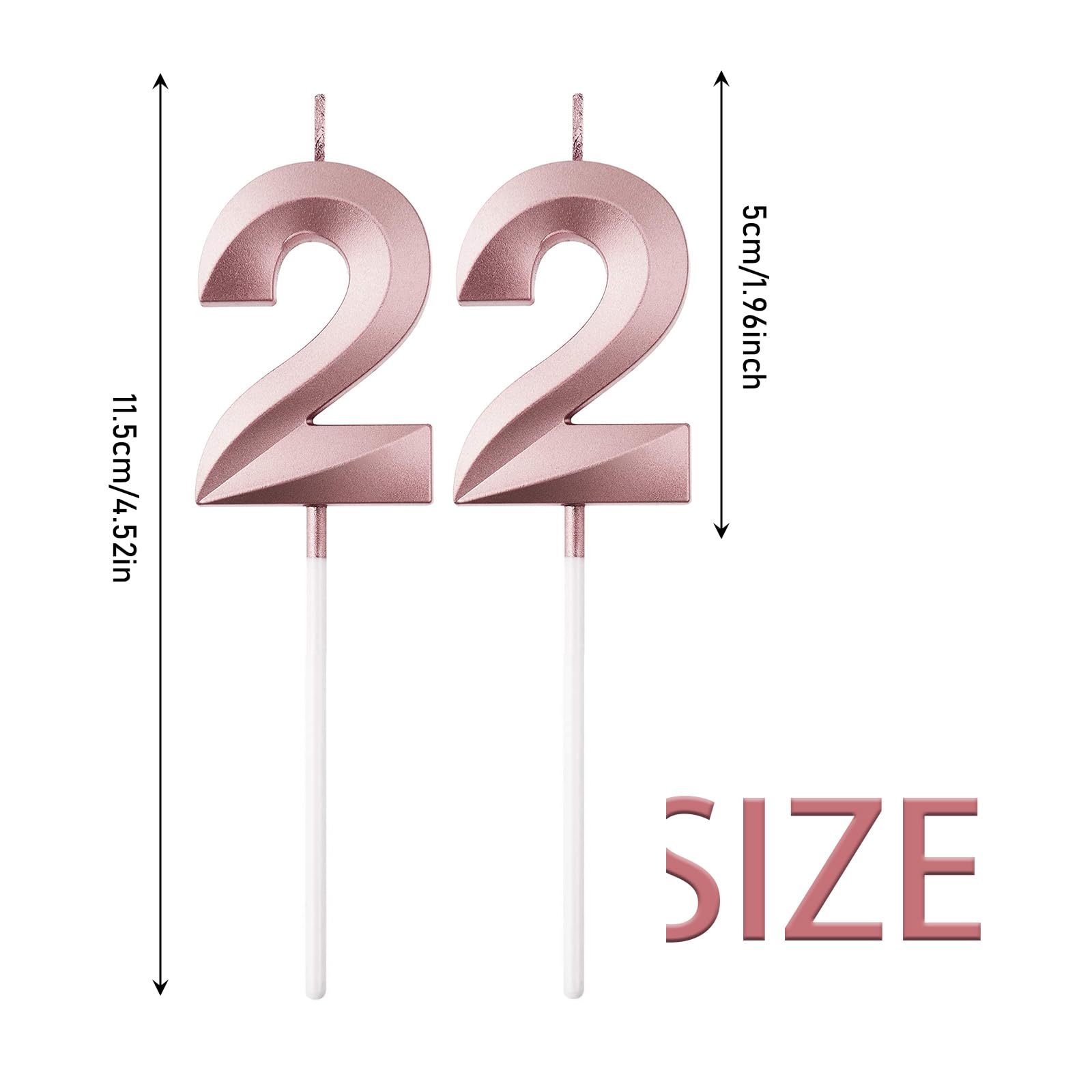 22 Ans Anniversaire. Bougie De Fête Avec Numéro De Maison De Gâteau. Vingt Deux Anniversaire Image Vectorielle Stock - Alamy