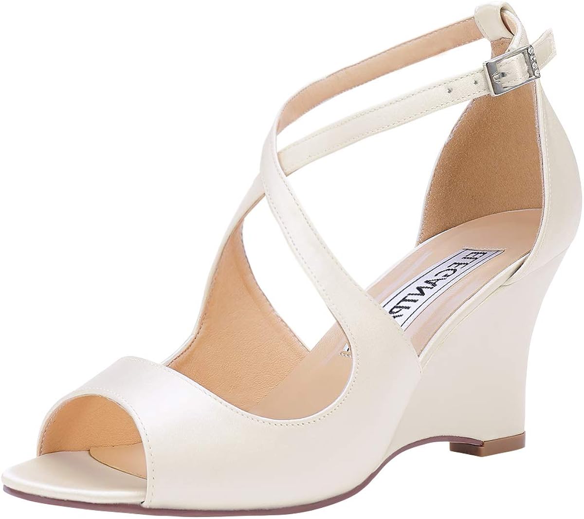 Evening wedge sandals Clearance