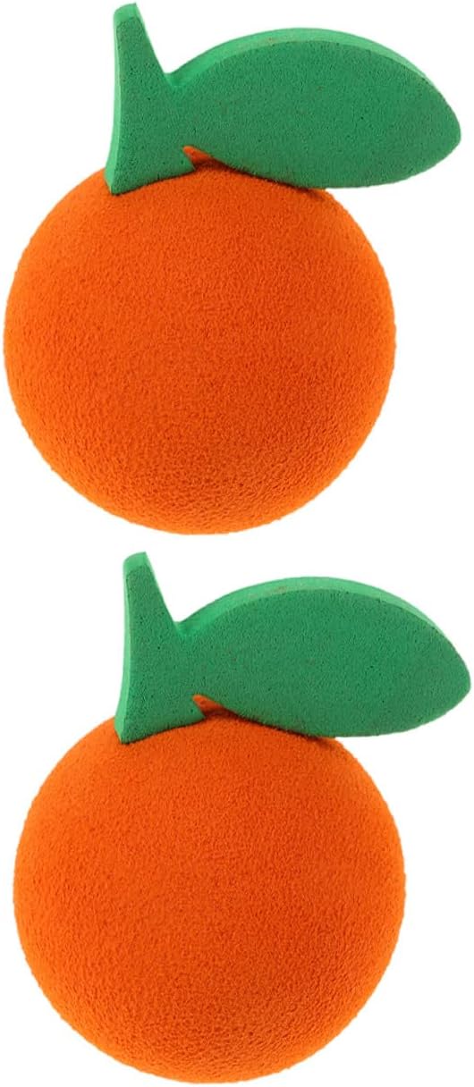 Gatuida 2pcs Orange Car Antenna Toppers Fun Eva Balls for Vehicle Decoration Fit for Trucks and Suvs Stylish Exterior Accessories Durable and Vibrant