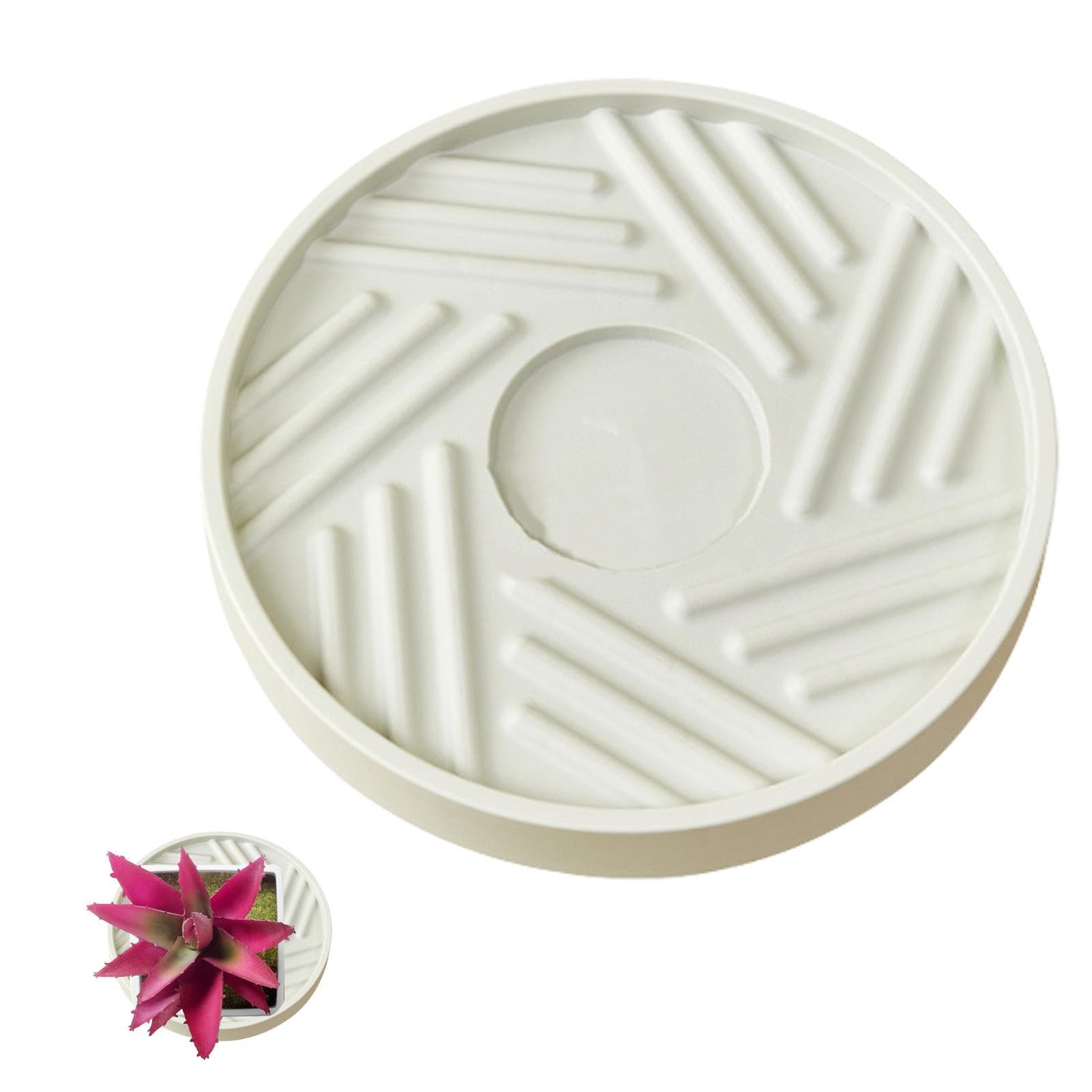 Chariot pour pots de fleurs au jardin et salon - Support sur roulettes maison