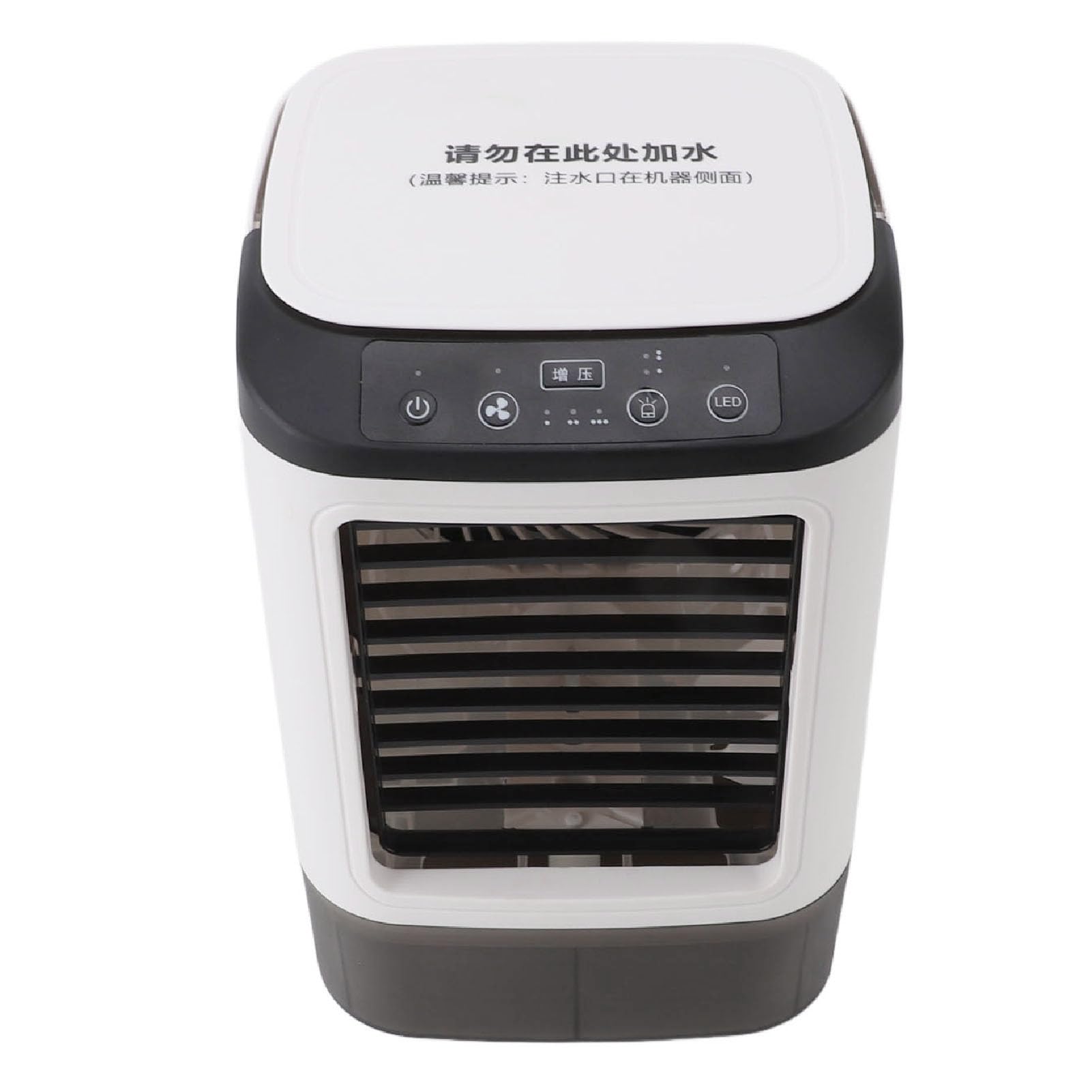 Irfora Mini Aire Acondicionado Ventilador de Refrigeración por Nebulización Humidificador Portátil para Escritorio de Oficina en Casa 12W 900ml