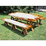Photo Gallery fallen leaves on white wood background picnic fitted tovaglia e panca seats table cover,set 3 pezzi, perfetto per feste all aperto patio, 71 x 183 cm Photo Gallery fallen leaves on white wood background picnic fitted tovaglia e panca seats table cover,set 3 pezzi, perfetto per feste all aperto patio, 71 x 183 cm