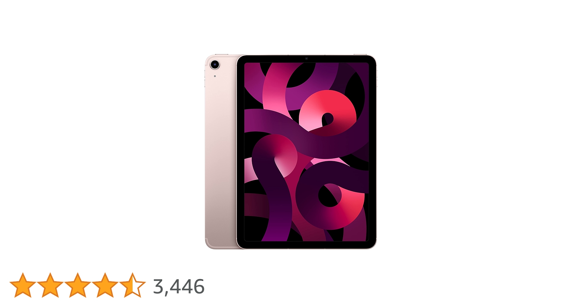 Amazon | 2022 Apple iPad Air (Wi-Fi, 64GB) - ピンク (第5世代 Amazon | 2022 Apple iPad Air (Wi-Fi, 64GB) - ピンク (第5世代