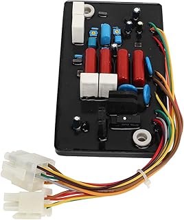 Generator Auto Voltage Regulator, Generator Voltage Regulator Under Frequency Protection Automatic Volt Regulator 100‑300VAC,Sturdy, Tempfet