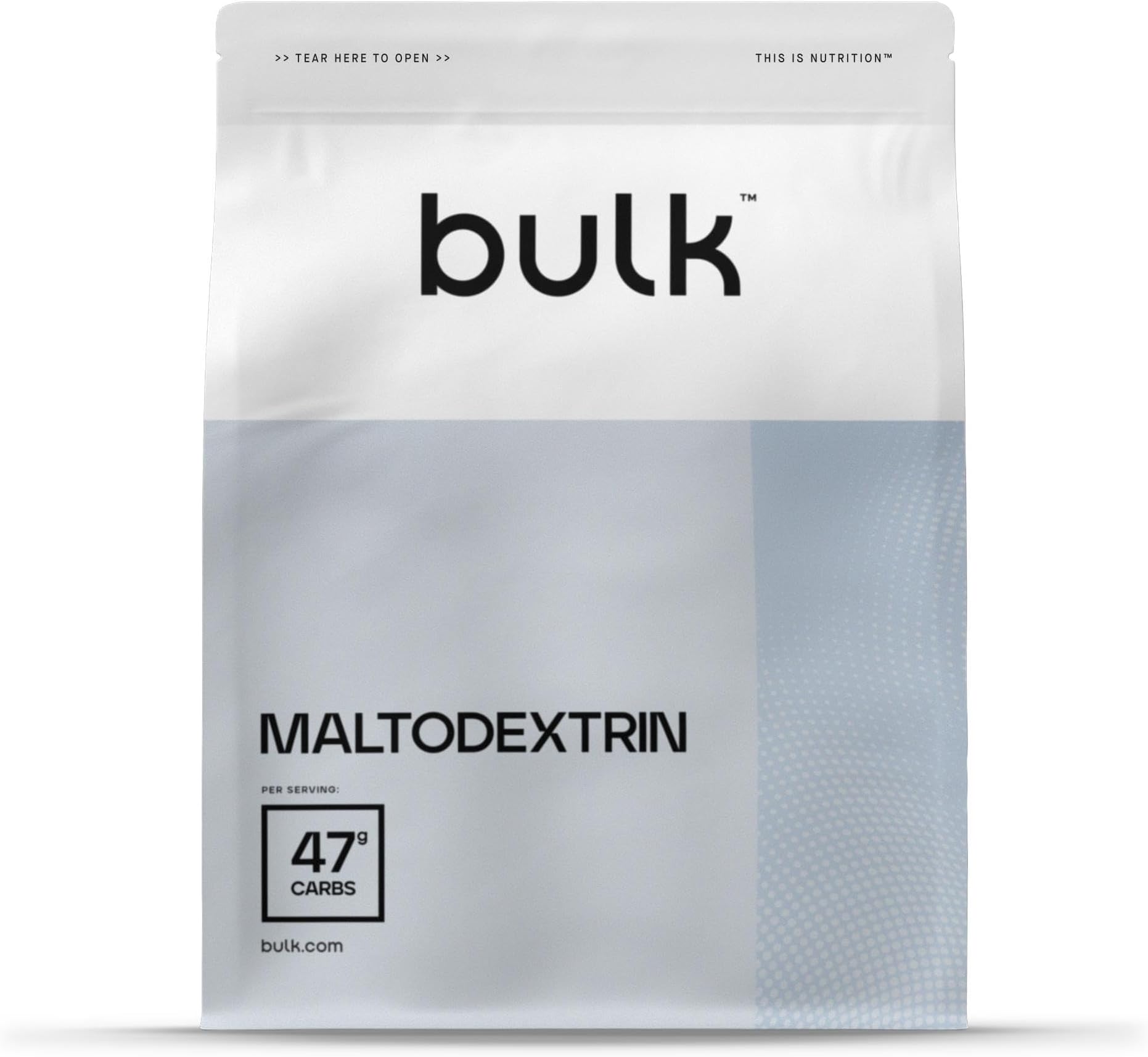 Bulk Maltodextrin Powder, 2.5 kg, 50 Servings, Packaging May Vary