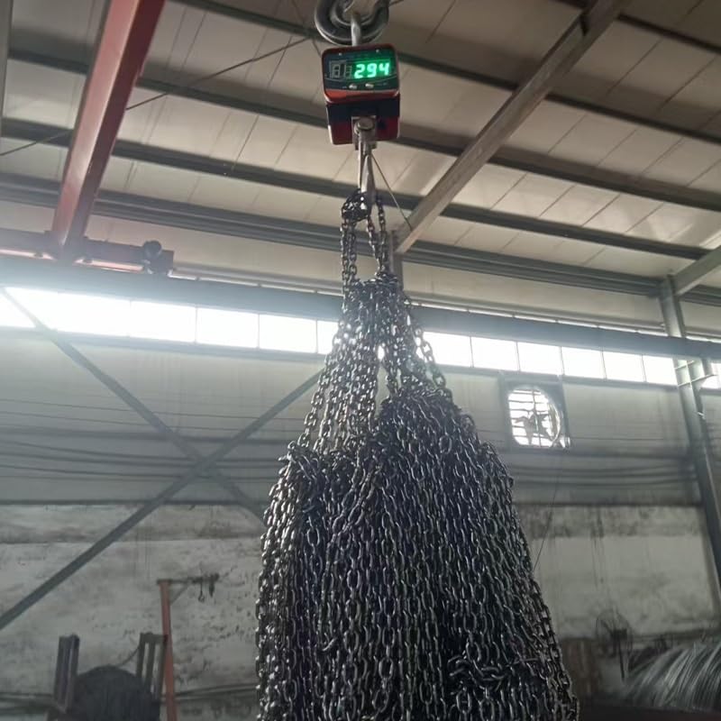 Cadena de acero al manganeso de 10m, eslabón de cadena ligero, cadenas decorativas de Metal for comederos de pájaros, letreros Cadena(12mm)