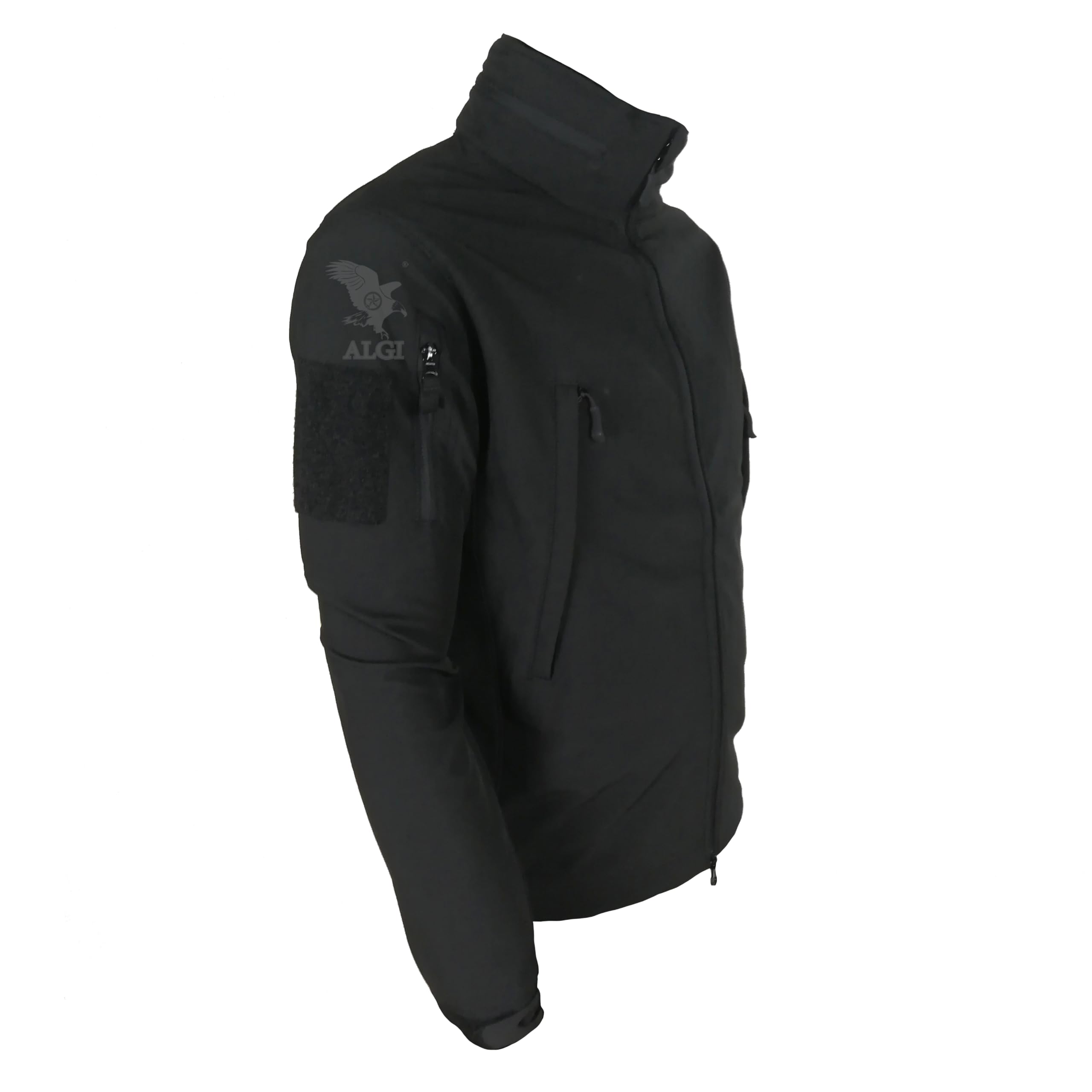 ALGI Giacca Termica Soft Shell con Cappuccio SUMMIT