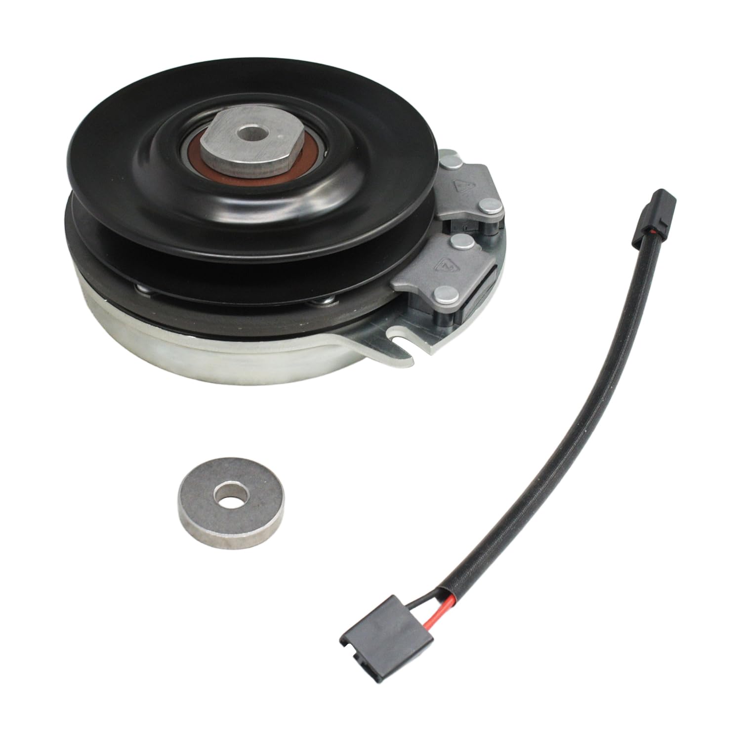Embrague eléctrico PTO compatible con Warner 5218-91 5218-65 Exmark Toro 103-0664 103-0665 Repuesto para cortacésped John Deere ZTrak TCA12522 737 757 777 797 Repuesto para cortacésped AYP Husqvarna