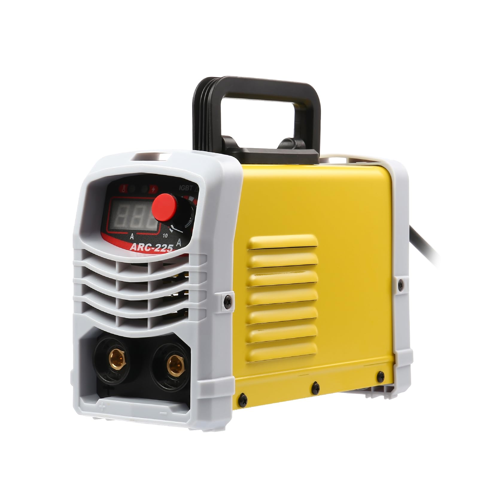 Wanhong Welding System 110V ARC Welder 225 ARC Welding Machine IGBT Digital Display Work Clamp Cable Household Use